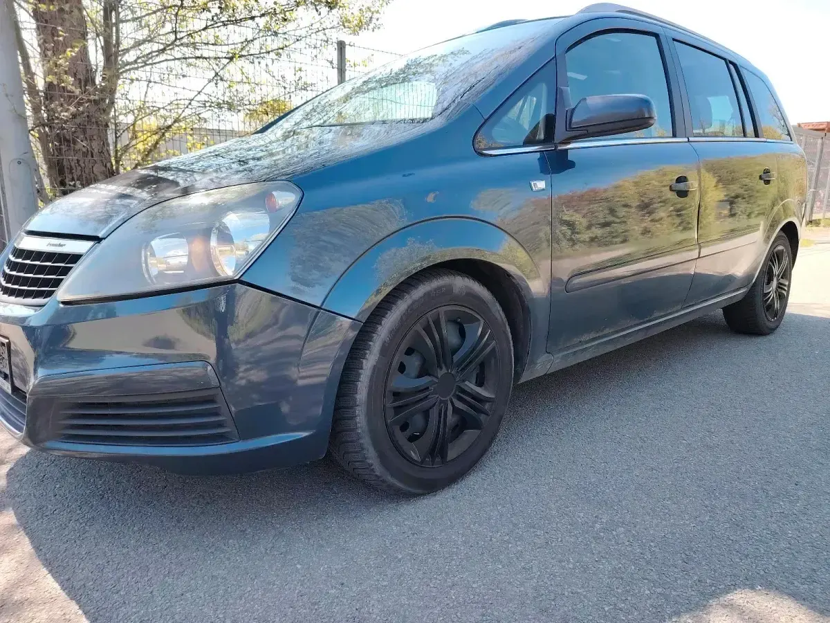 Gebraucht Opel Zafira 120 PS (88 kW) 2006 Schwarz Van / Kleinbus