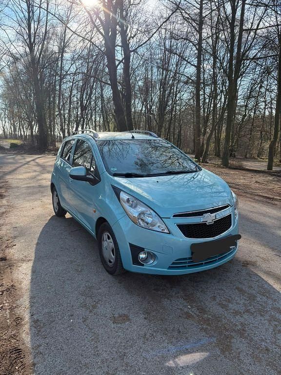 Gebraucht Chevrolet Spark LS 82 PS (60 kW) 2010 Blau Kleinwagen