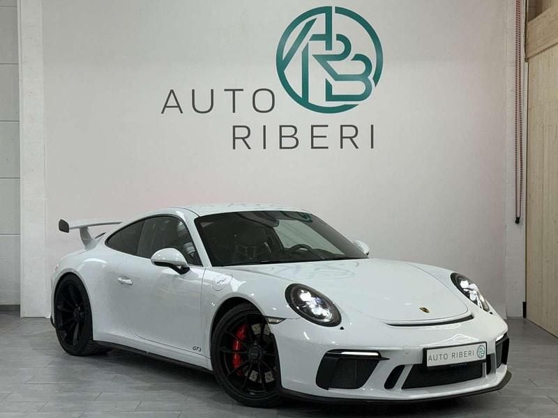Gebraucht Porsche 911 GT3 500 PS (367 kW) 2018 Carraraweiss/gletscherweiss Coupé