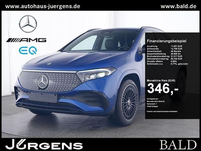 Blau spektralblau Gebraucht 2024 Mercedes EQA250 AMG SUV | 40.870 € (Etwas zu teuer) - Bild 1/2