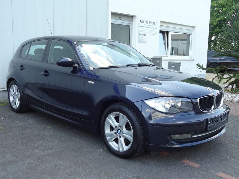 Blau Gebraucht 2008 BMW 118 Advantage Kleinwagen | 3.490 € (Fairer Preis) - Bild 1/4