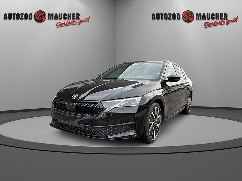 Neu Skoda Octavia SportLine 150 PS (110 kW) 2025 Schwarzmagic perleffekt Kombi