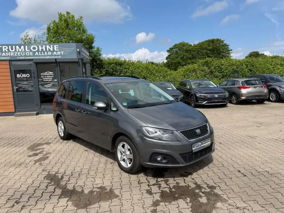 Gebraucht Seat Alhambra Style 140 PS (102 kW) 2011 Cosa yellow/rapsgelb Van / Kleinbus