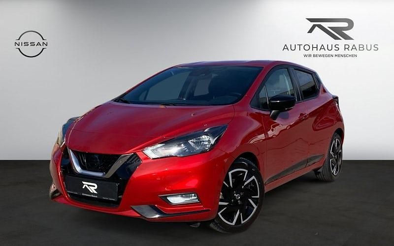 Gebraucht Nissan Micra 92 PS (67 kW) 2022 Rot Limousine