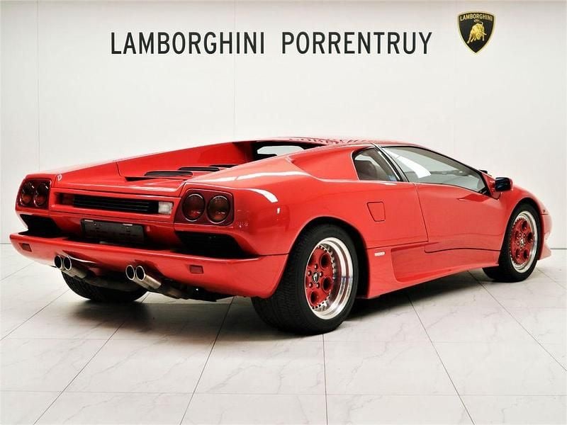 Gebraucht Lamborghini Diablo 492 PS (361 kW) 1992 Rot Coupé