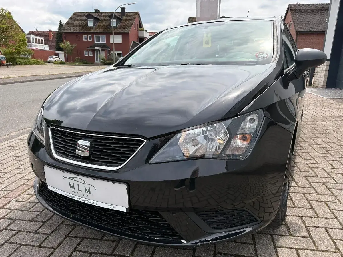 Gebraucht Seat Ibiza Reference 75 PS (55 kW) 2016 Schwarz Kleinwagen