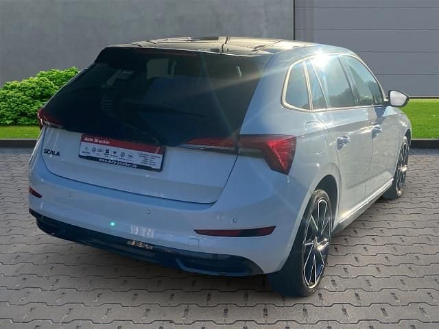Gebraucht Skoda Scala Monte Carlo 110 PS (80 kW) 2021 Weiss Kleinwagen