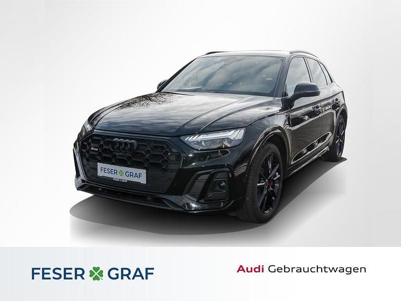 Mythosschwarz metallic Gebraucht 2021 Audi SQ5 Ambiente SUV | 54.990 € (Teuer) - Bild 1/4