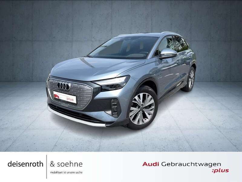 Blau Gebraucht 2021 Audi Q4 e-tron Advanced Plus SUV | 26.660 € (Fairer Preis) - Bild 1/3