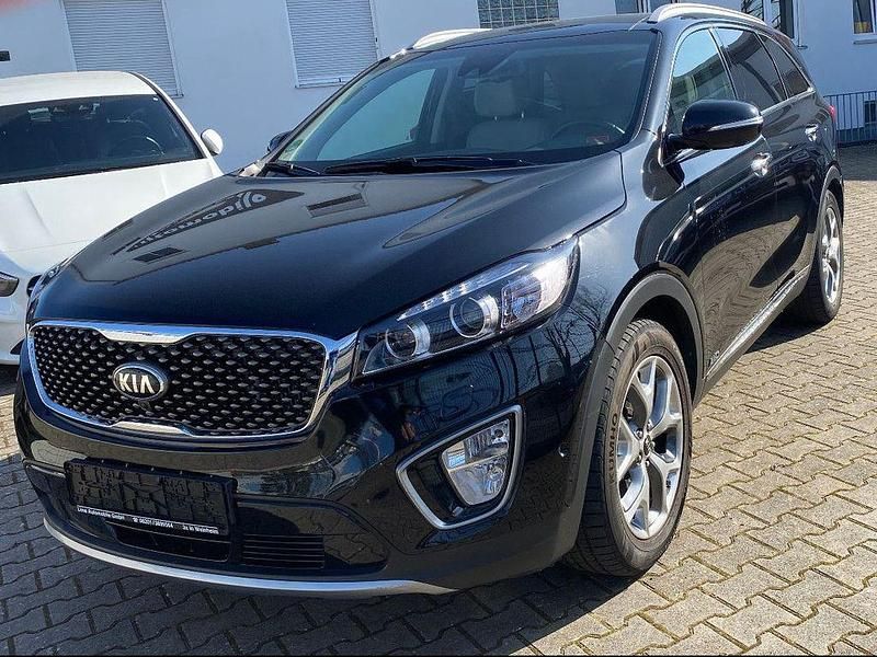 Gebraucht Kia Sorento Platinum Edition 200 PS (147 kW) 2016 (abp) auroraschwarz met SUV