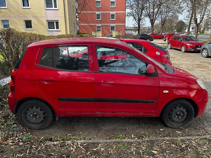 Gebraucht Kia Picanto 65 PS (47 kW) 2007 Rot Kleinwagen