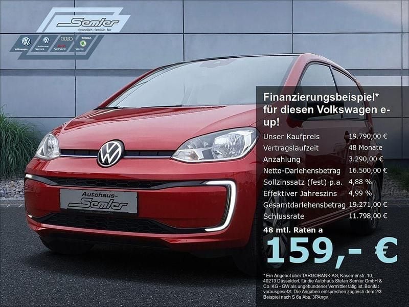 Gebraucht VW e-up! Edition 61 kW (83 PS) 2024 Kings red metallic Kleinwagen