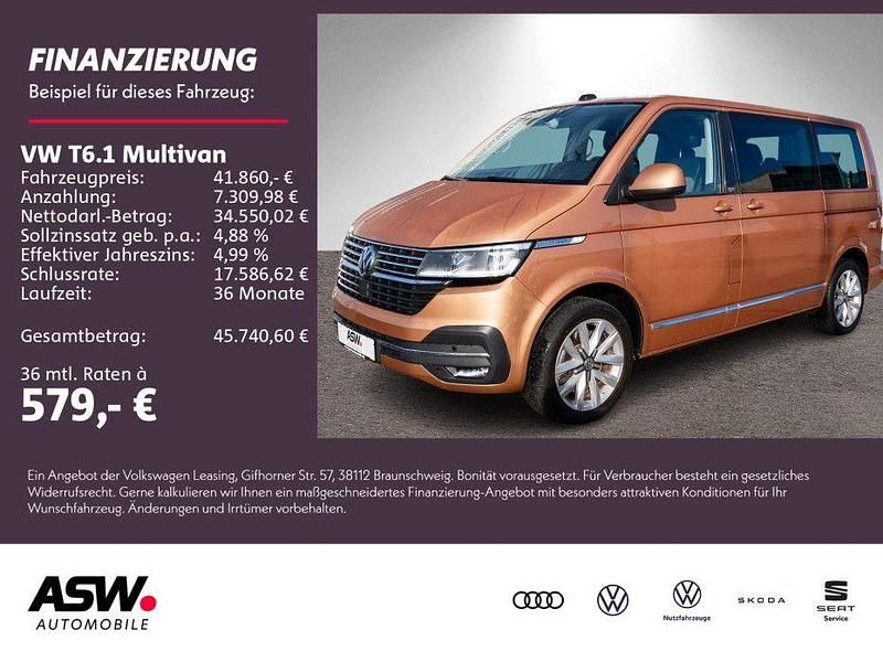 Gebraucht VW Multivan Comfortline 199 PS (146 kW) 2020 Copper bronze metallic Van