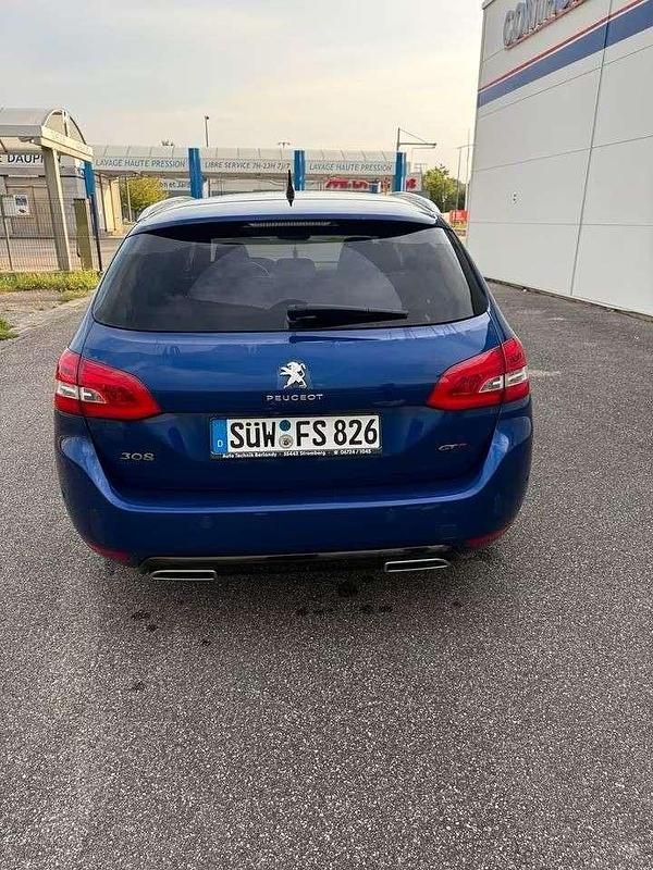 Gebraucht Peugeot 308 SW GT 181 PS (133 kW) 2016 Blau Kombi