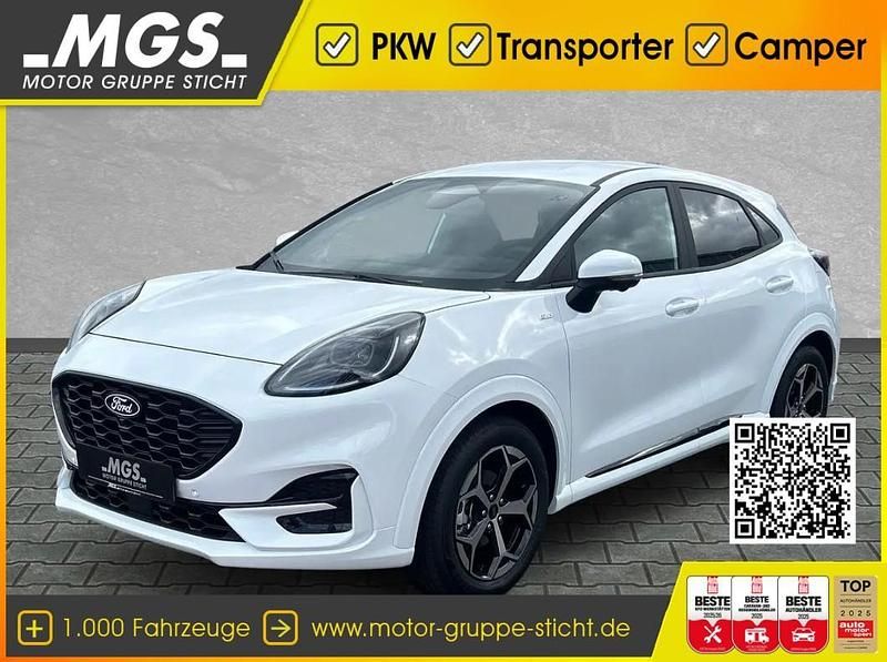 Frozen white Neu 2025 Ford Puma ST-Line | 29.990 € (Fairer Preis) - Bild 1/4