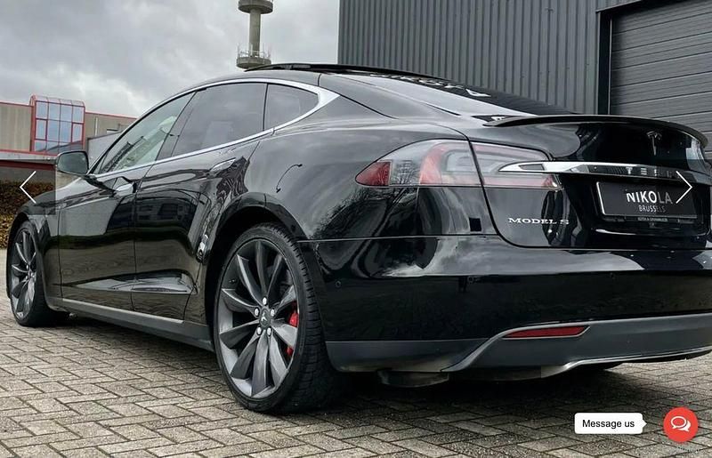 Gebraucht Tesla Model S 508 kW (691 PS) 2015 Schwarz Kleinwagen