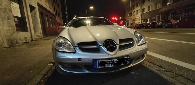 Gebraucht Mercedes SLK200 163 PS (119 kW) 2004 Silber Cabrio