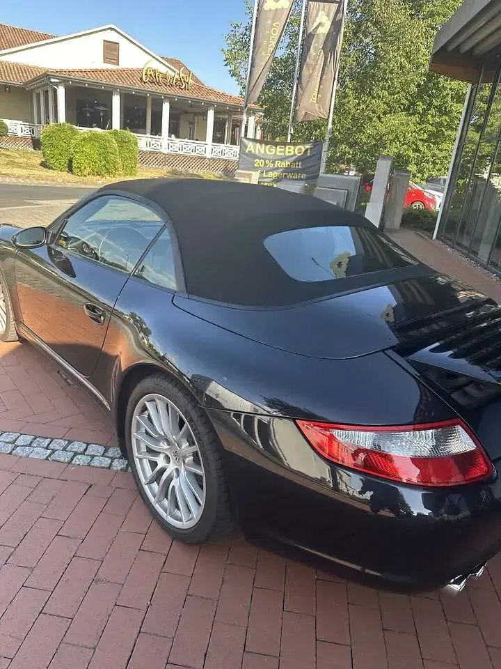 Gebraucht Porsche 911 Carrera 4 Cabriolet 325 PS (239 kW) 2007 Schwarz Cabrio
