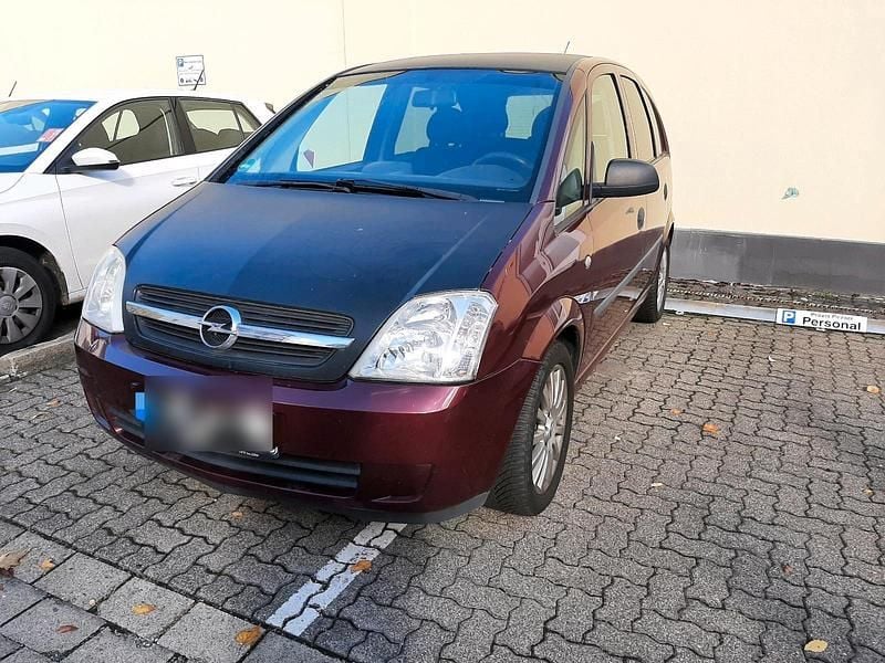 Rot Gebraucht 2003 Opel Meriva Van / Kleinbus | 999 € (Superpreis) - Bild 1/4