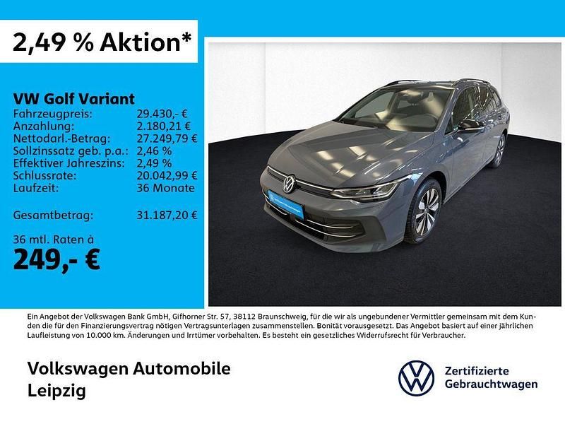 Grün Gebraucht 2025 VW Golf VIII Goal Kombi | 29.430 € (Fairer Preis) - Bild 1/3