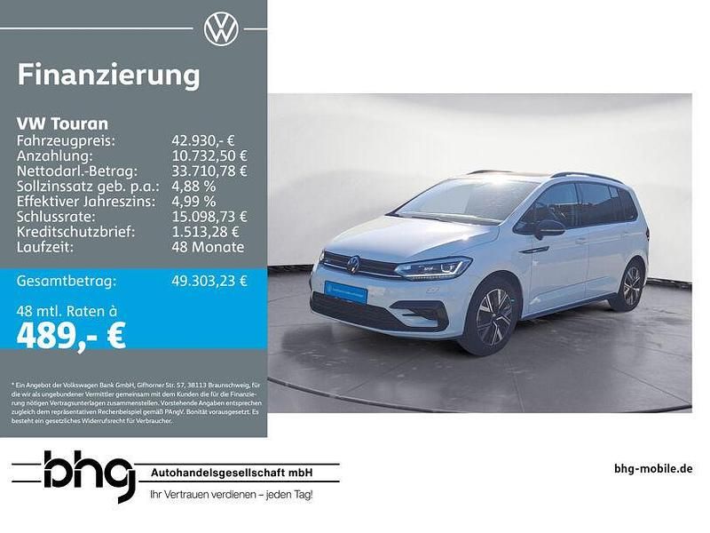 Weiß Gebraucht 2024 VW Touran Highline Van / Kleinbus | 42.930 € - Bild 1/4