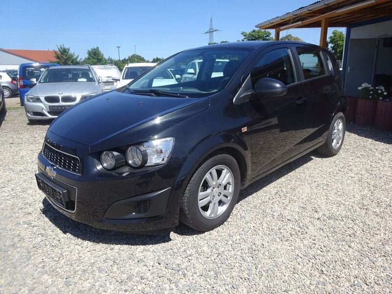 Schwarz Gebraucht 2012 Chevrolet Aveo LT Kleinwagen | 2.200 € (Superpreis) - Bild 1/4