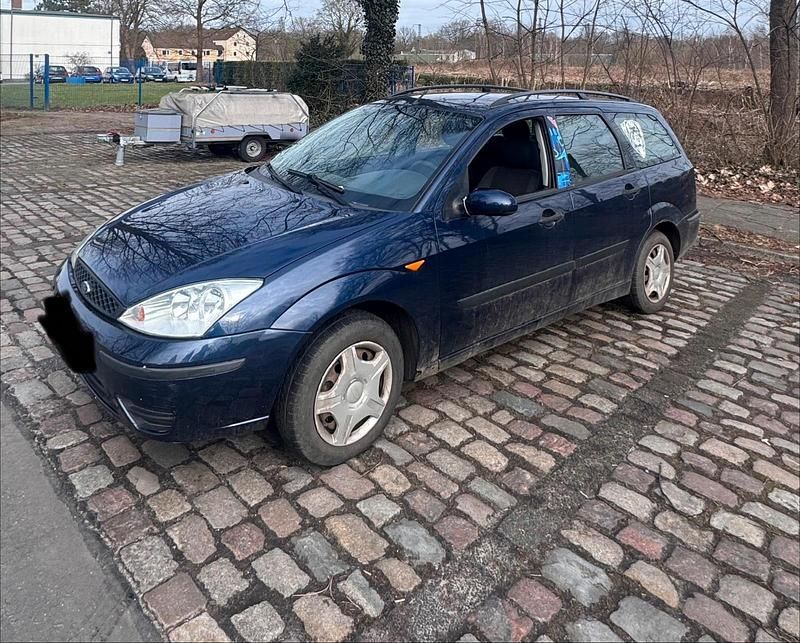 Gebraucht Ford Focus Zetec 100 PS (73 kW) 2003 Blau Kombi
