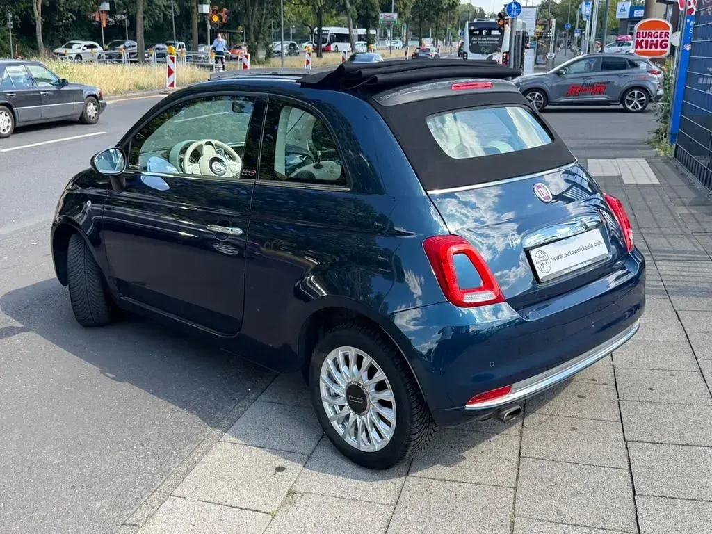 Gebraucht Fiat 500C 69 PS (50 kW) 2016 Blau Cabrio