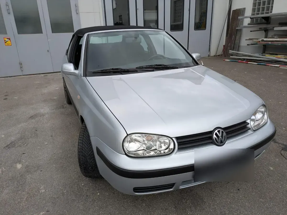 Occasion VW Golf 116 ch (85 kW) 2001 Argent Cabriolet