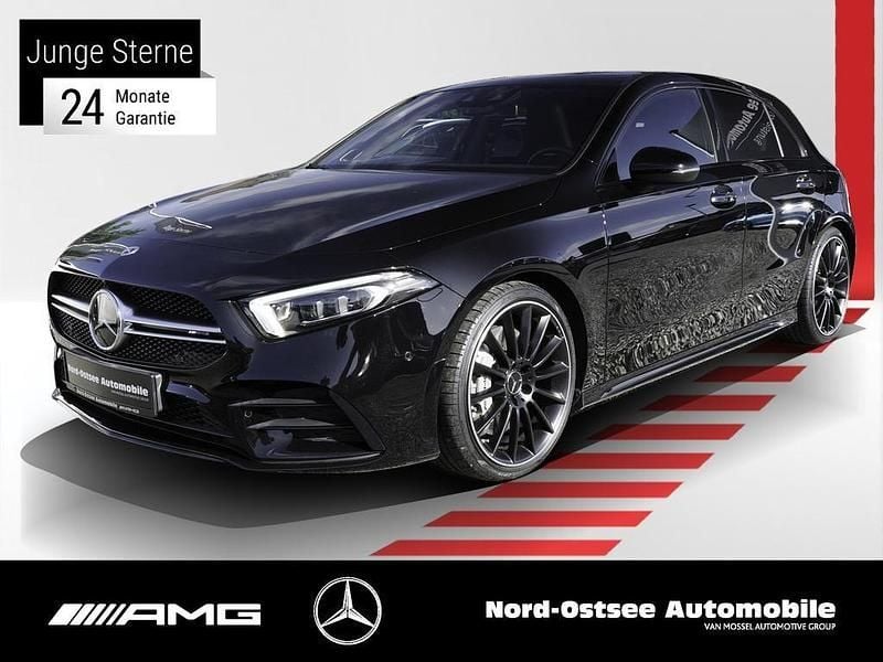 Schwarz Gebraucht 2020 Mercedes A35 AMG AMG Limousine | 33.890 € (Fairer Preis) - Bild 1/4