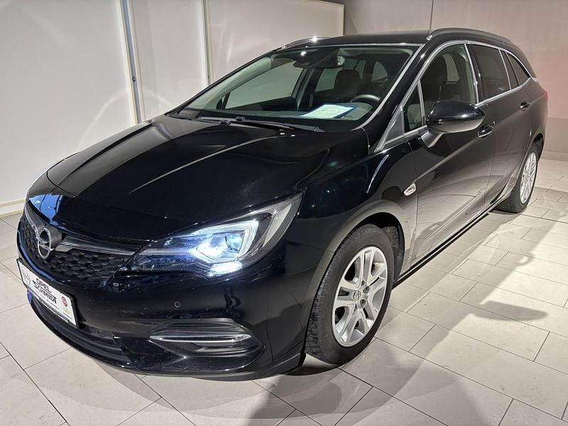 Schwarz Gebraucht 2020 Opel Astra Elegance Kombi | 14.990 € (Teuer) - Bild 1/4