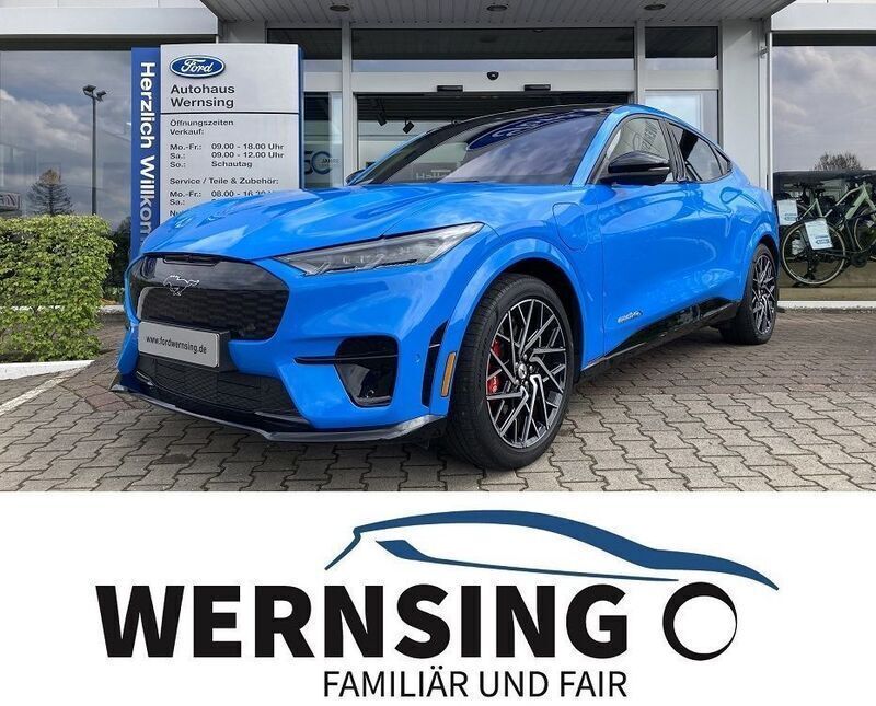 Blau Gebraucht 2022 Ford Mustang Mach-E GT SUV | 44.789 € (Fairer Preis) - Bild 1/4