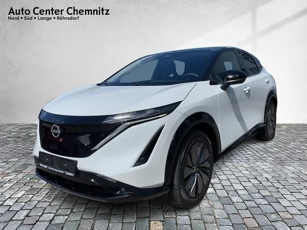 Schwarz (pearl white/pearl black) Neu 2025 Nissan Ariya SUV | 34.330 € (Superpreis) - Bild 1/4