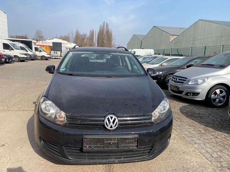 Gebraucht VW Golf VI Trendline 80 PS (58 kW) 2010 Schwarz Kleinwagen