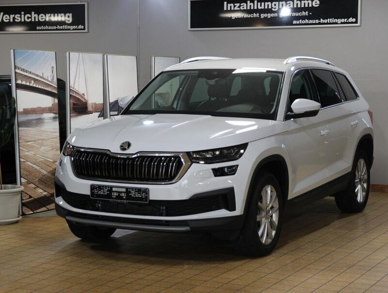 Moonweiß Gebraucht 2023 Skoda Kodiaq Style SUV | 41.400 € (Fairer Preis) - Bild 1/4
