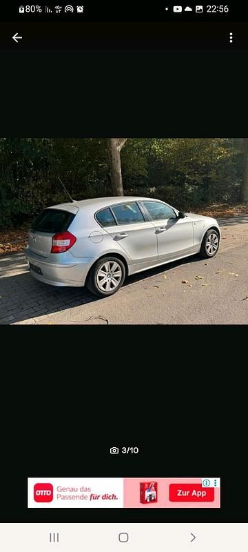 Silber Gebraucht 2005 BMW 116 Kleinwagen | 1.500 € (Superpreis) - Bild 1/4