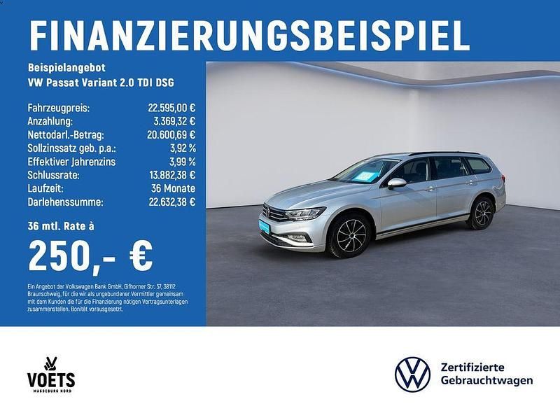 Gebraucht VW Passat Conceptline 150 PS (110 kW) 2022 Silber Kombi