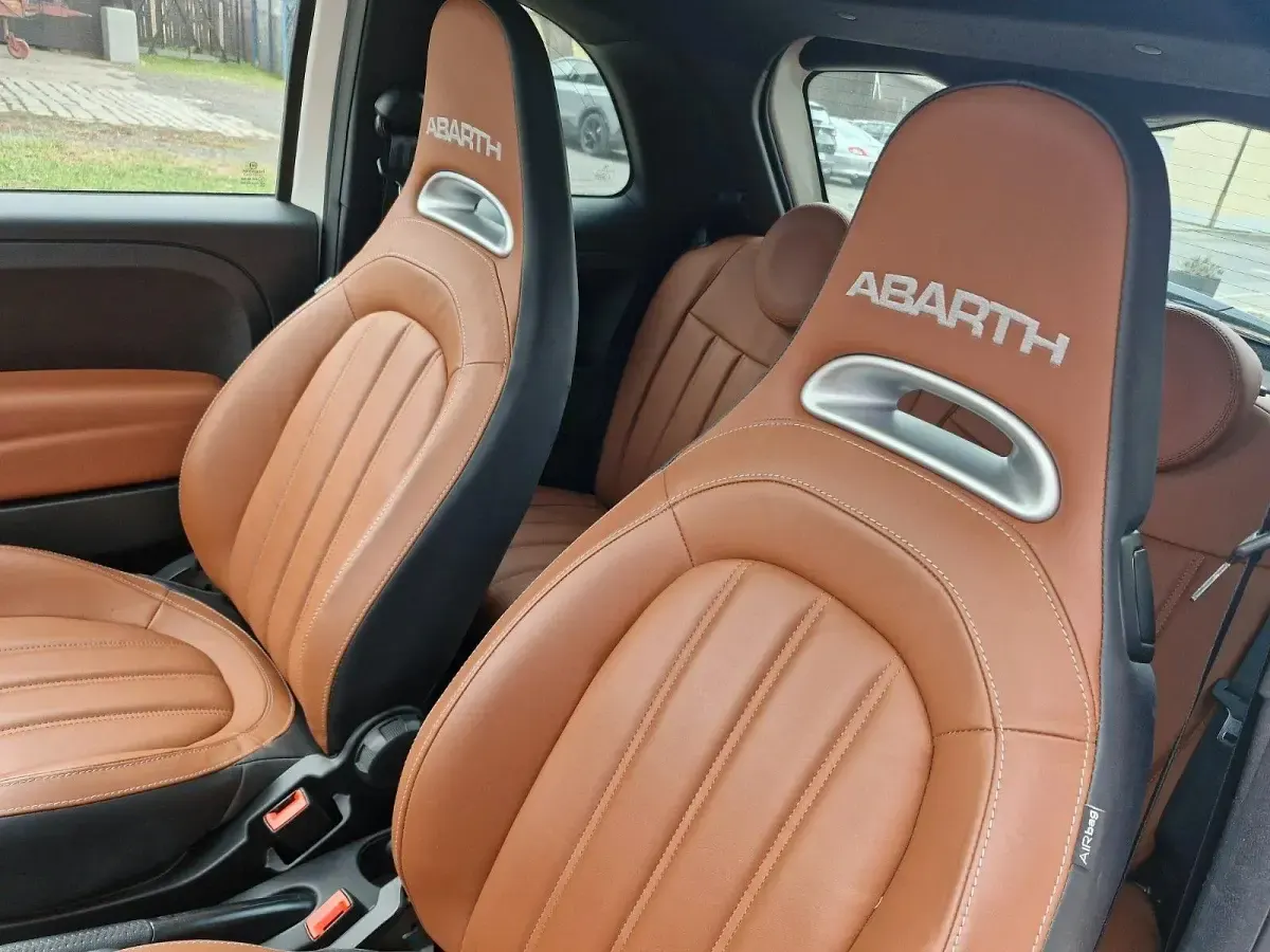 Gebraucht Abarth 595 Turismo 165 PS (121 kW) 2018 Weiß Kleinwagen