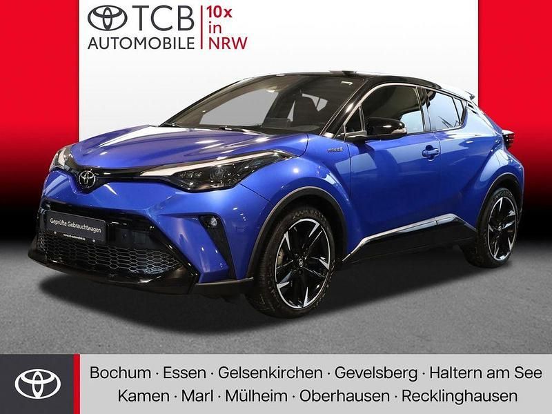 Titanblau metallic / dach schwarz Gebraucht 2021 Toyota C-HR Sport SUV | 24.989 € (Fairer Preis) - Bild 1/4