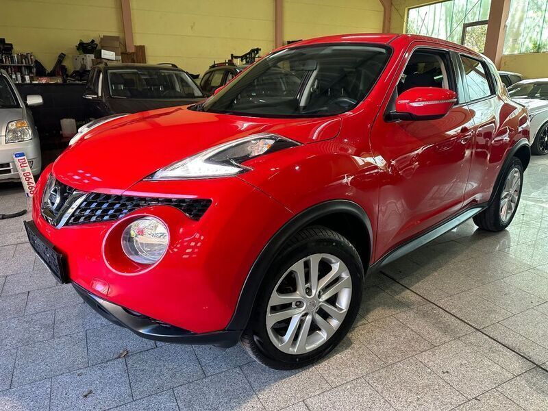 Rot Gebraucht 2016 Nissan Juke Acenta SUV | 8.490 € (Guter Preis) - Bild 1/4