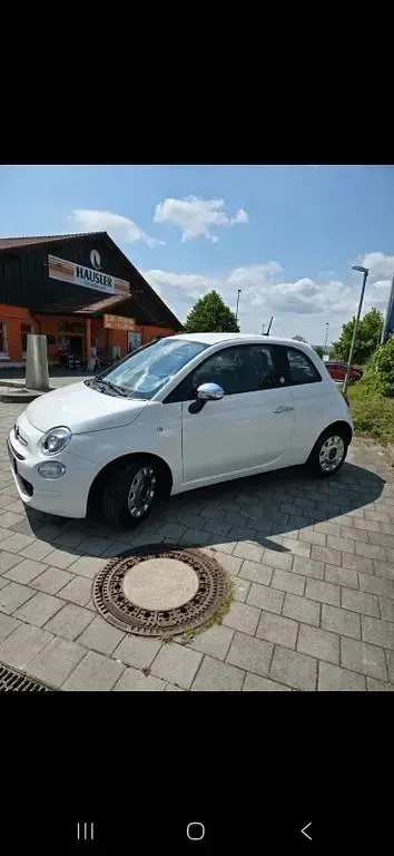 Gebraucht Fiat 500 Mirror 69 PS (50 kW) 2017 Weiß Kleinwagen