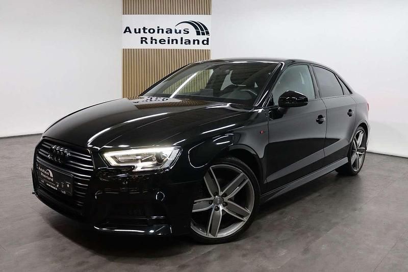 Schwarz Gebraucht 2018 Audi A3 S-Line Limousine | 20.950 € (Fairer Preis) - Bild 1/3