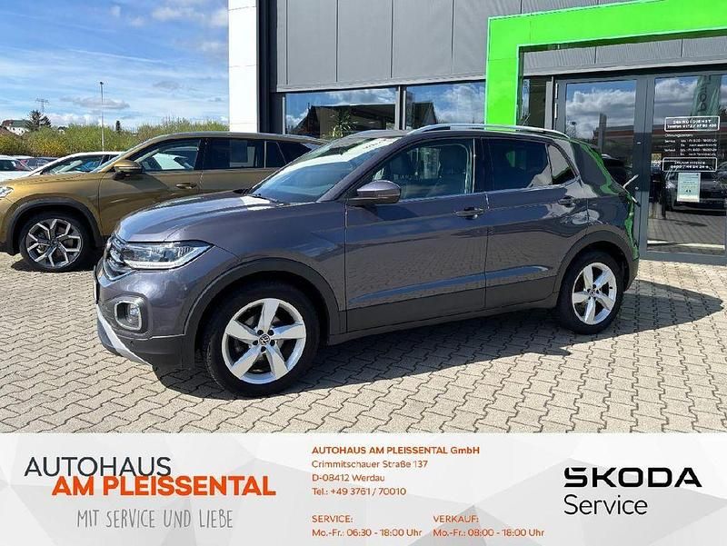 Grau Gebraucht 2021 VW T-Cross Style SUV | 17.780 € (Fairer Preis) - Bild 1/4