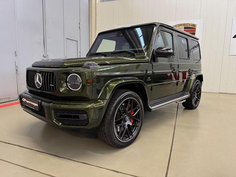 G manufaktur oliv metallic Gebraucht 2020 Mercedes G63 AMG AMG SUV | 162.900 € (Guter Preis) - Bild 1/4