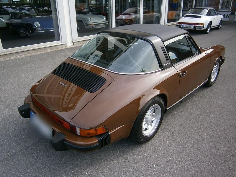 Gebraucht Porsche 911S 180 PS (132 kW) 1975 Braun Cabrio