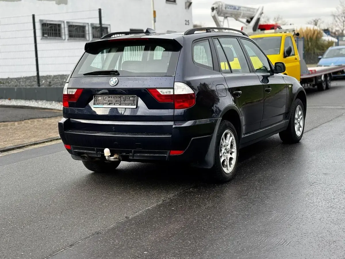 Usata BMW X3 Efficient Dynamics 177 CV (130 kW) 2008 Blu SUV