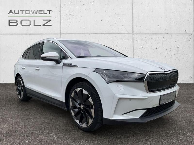 Gebraucht Skoda Enyaq iV ecoSuite 150 kW (204 PS) 2021 Weiss SUV