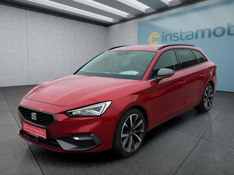 Rot Gebraucht 2021 Seat Leon FR Kombi | 23.999 € (Teuer) - Bild 1/4