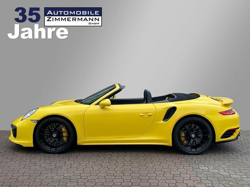 Gelb Gebraucht 2017 Porsche 991 Chrono Cabrio | 129.500 € - Bild 1/4