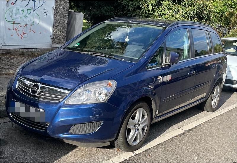 Blau Gebraucht 2010 Opel Zafira Family Van / Kleinbus | 2.600 € (Fairer Preis) - Bild 1/4